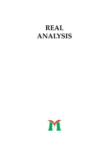 REAL ANALYSIS