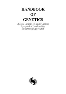 HANDBOOK OF GENETICS
