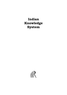 INDIAN KNOWLEDGE SYSTEM.