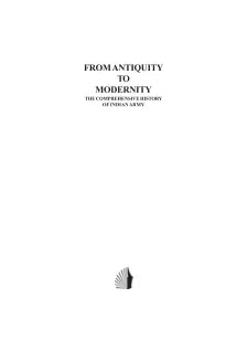 From Antiquity to Modernity: The Comprehensive History of India Army