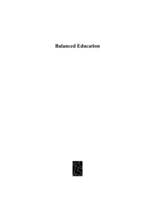 BALANCED EDUCATION