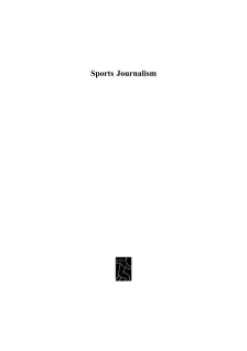 SPORTS JOURNALISM