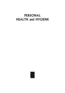 PERSONAL HEALTH AND HYGIENE