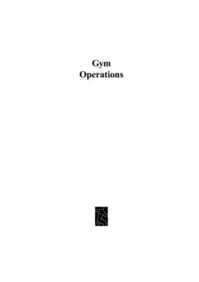 GYM OPERATIONS