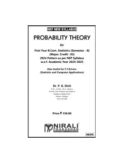 PROBABILITY THEORY for First Year BCom Statistics (Semester 2)