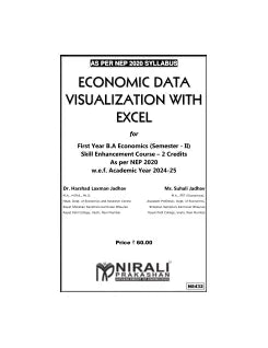 ECONOMIC DATA VISUALIZATION WITH EXCEL (Economics) for First Year (MU) BA Semester 2