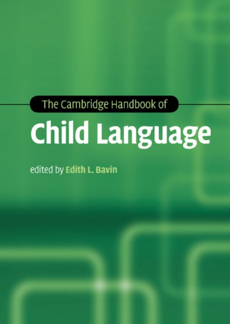 Cambridge Handbooks in Language and Linguistics