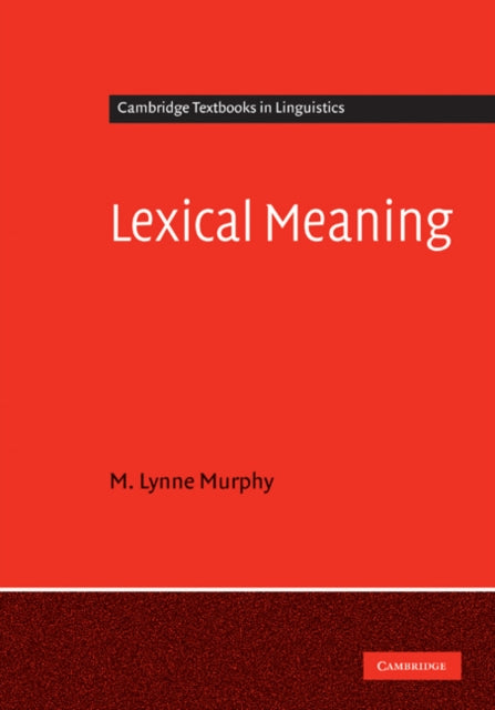 Cambridge Textbooks in Linguistics