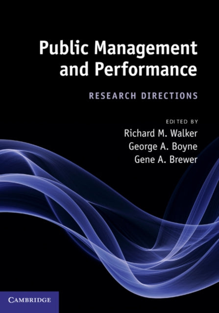 Public Management and Performance