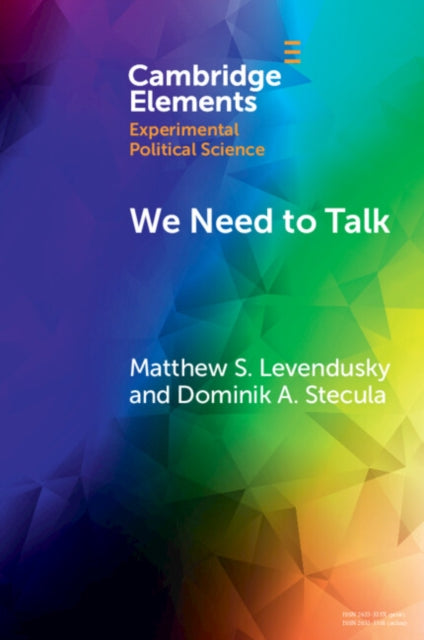 Elements in Experimental Political Science