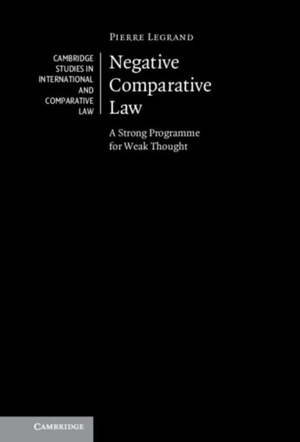 Cambridge Studies in International and Comparative Law