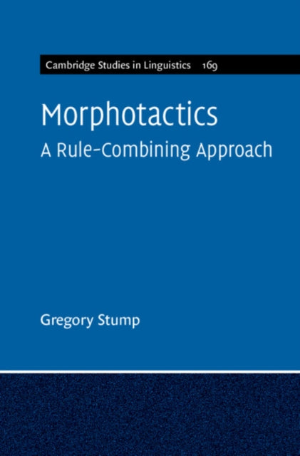 Cambridge Studies in Linguistics
