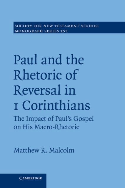 Society for New Testament Studies Monograph Series