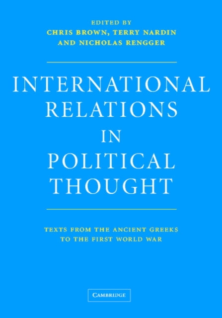 International Relations in Political Thought