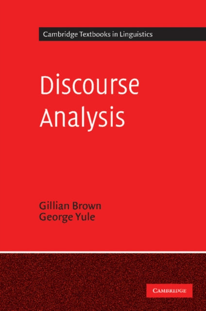 Cambridge Textbooks in Linguistics