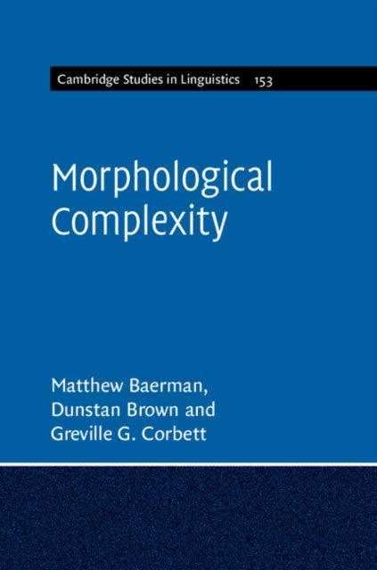 Cambridge Studies in Linguistics