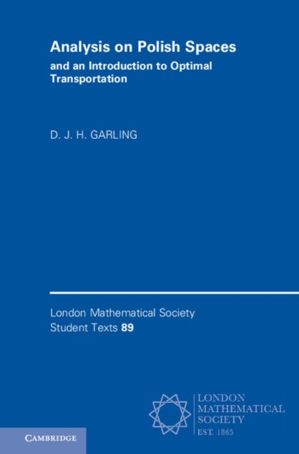 London Mathematical Society Student Texts