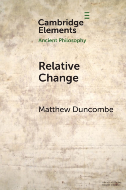 Elements in Ancient Philosophy