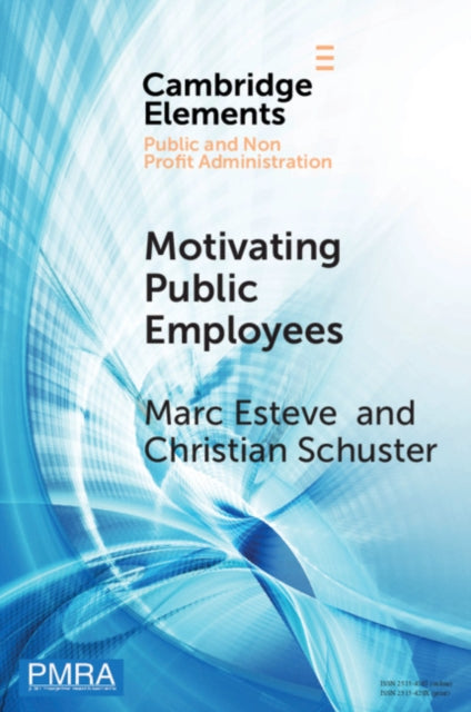 Elements in Public and Nonprofit Administration