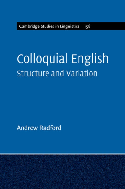 Cambridge Studies in Linguistics