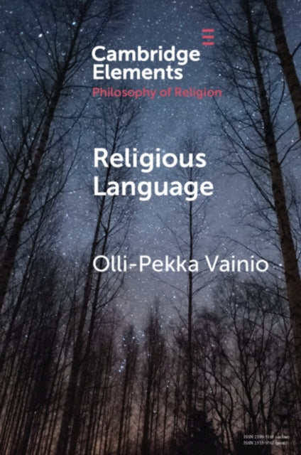Elements in the Philosophy of Religion