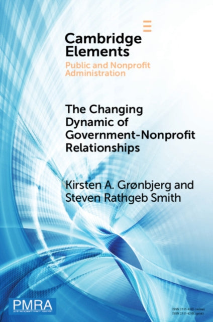 Elements in Public and Nonprofit Administration