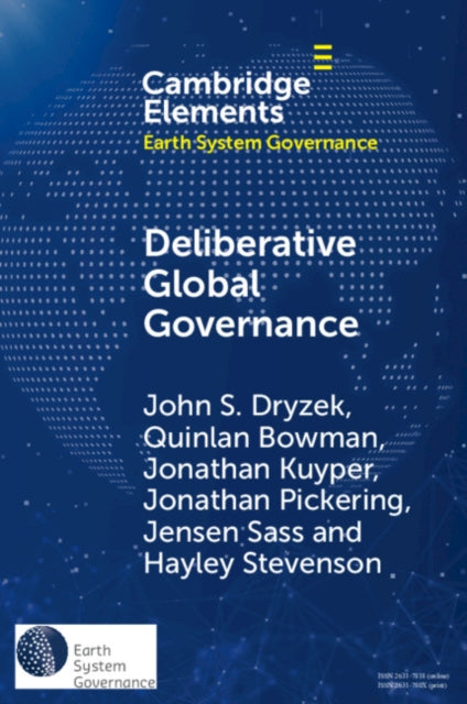 Elements in Earth System Governance