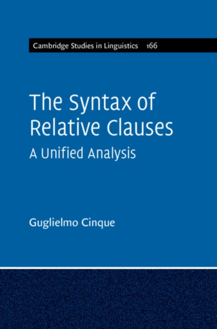 Cambridge Studies in Linguistics