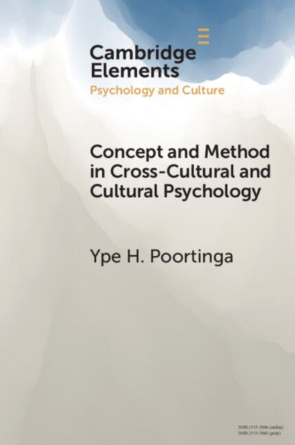 Elements in Psychology and Culture