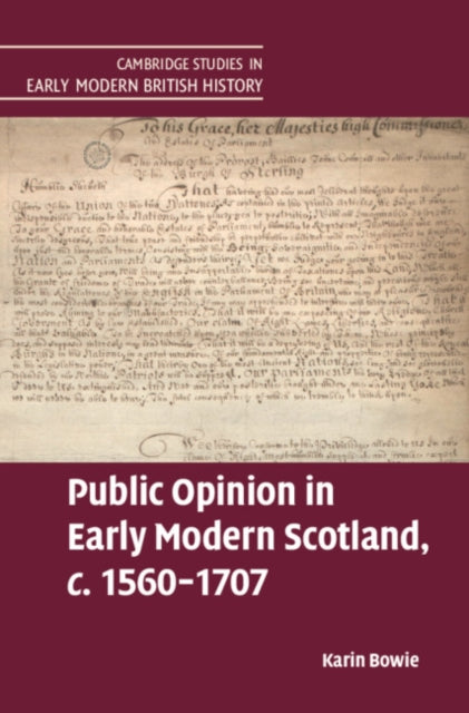 Cambridge Studies in Early Modern British History