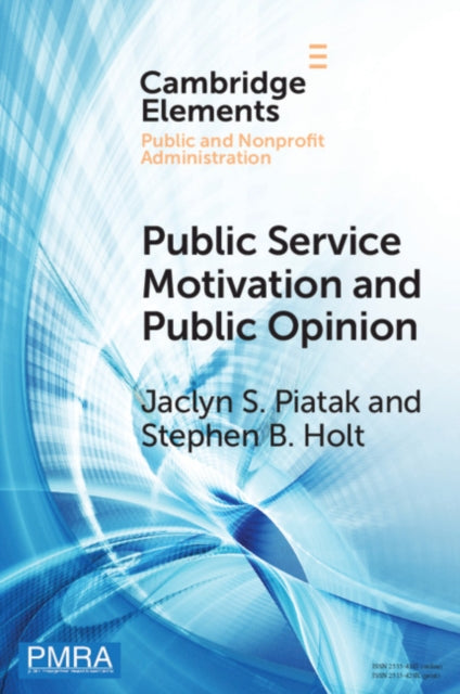Elements in Public and Nonprofit Administration