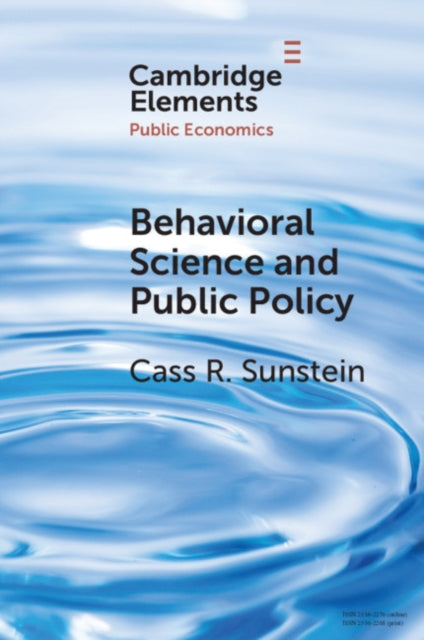Elements in Public Economics
