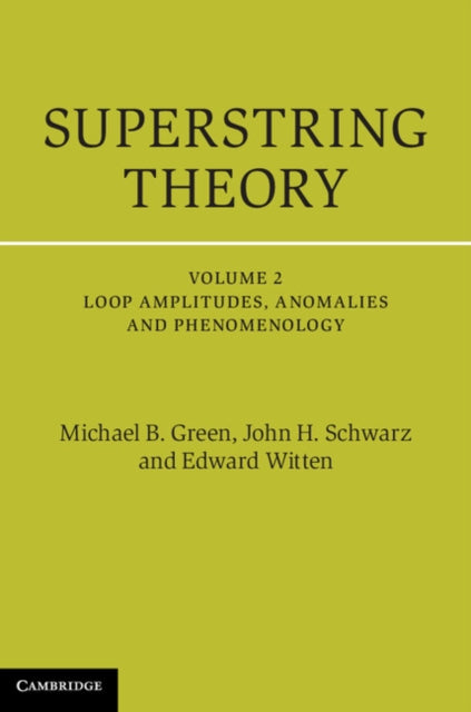 Cambridge Monographs on Mathematical Physics