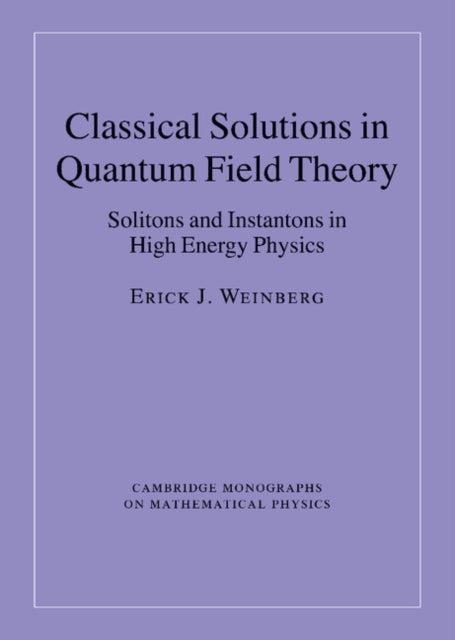 Cambridge Monographs on Mathematical Physics