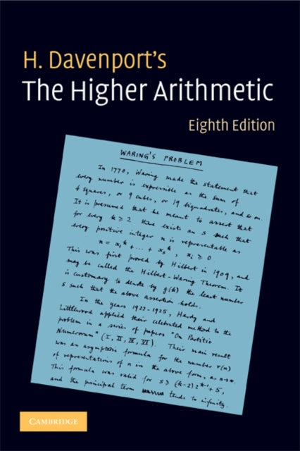 Higher Arithmetic