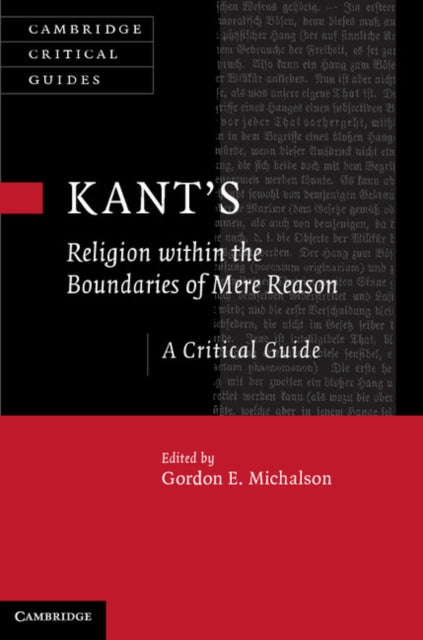 Cambridge Critical Guides