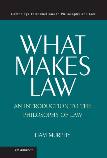 Cambridge Introductions to Philosophy and Law