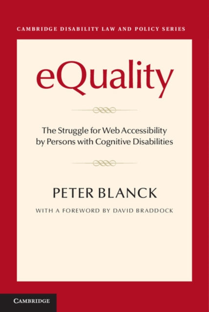 Cambridge Disability Law and Policy Series