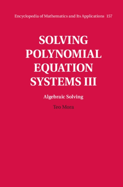 Encyclopedia of Mathematics and its Applications