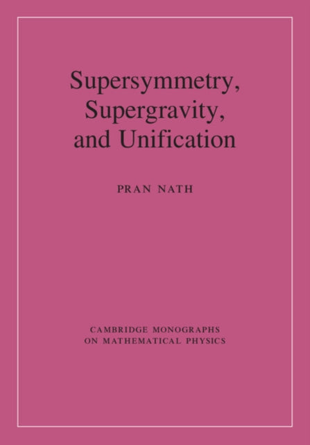 Cambridge Monographs on Mathematical Physics