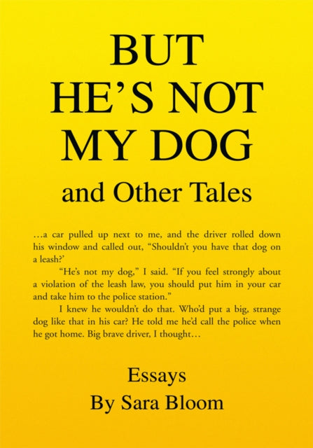 But He's Not My Dog