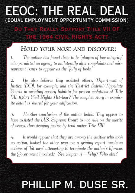 Eeoc: the Real Deal