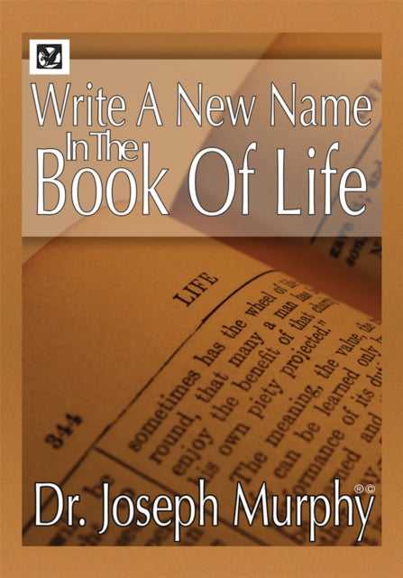 Write a New Name in the Book of Life
