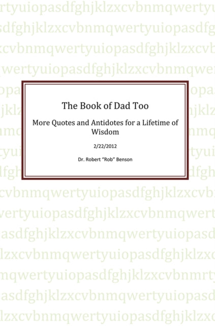 Book of Dad Too