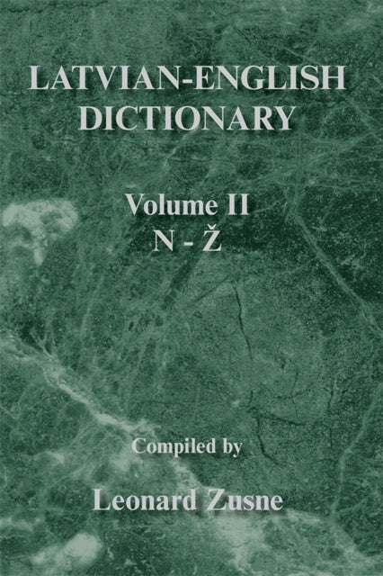 Latvian-English Dictionary