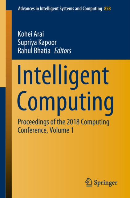 Advances in Intelligent Systems and Computing