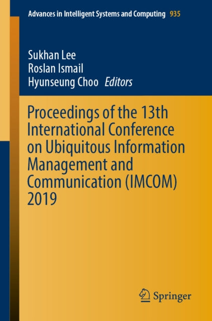 Advances in Intelligent Systems and Computing