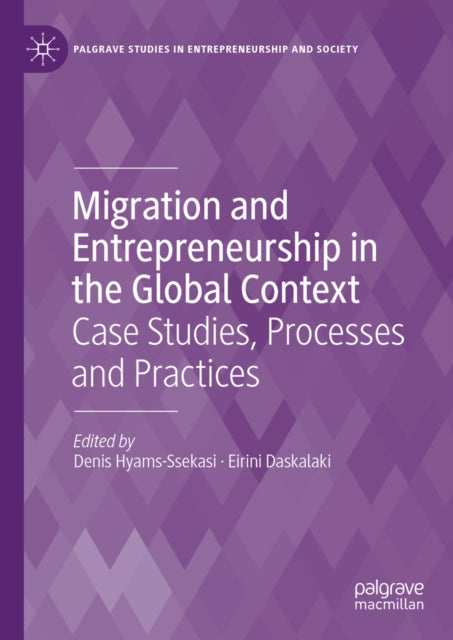 Palgrave Studies in Entrepreneurship and Society