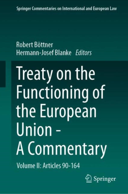 Springer Commentaries on International and European Law