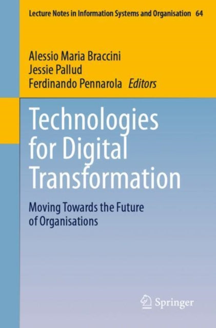 Lecture Notes in Information Systems and Organisation